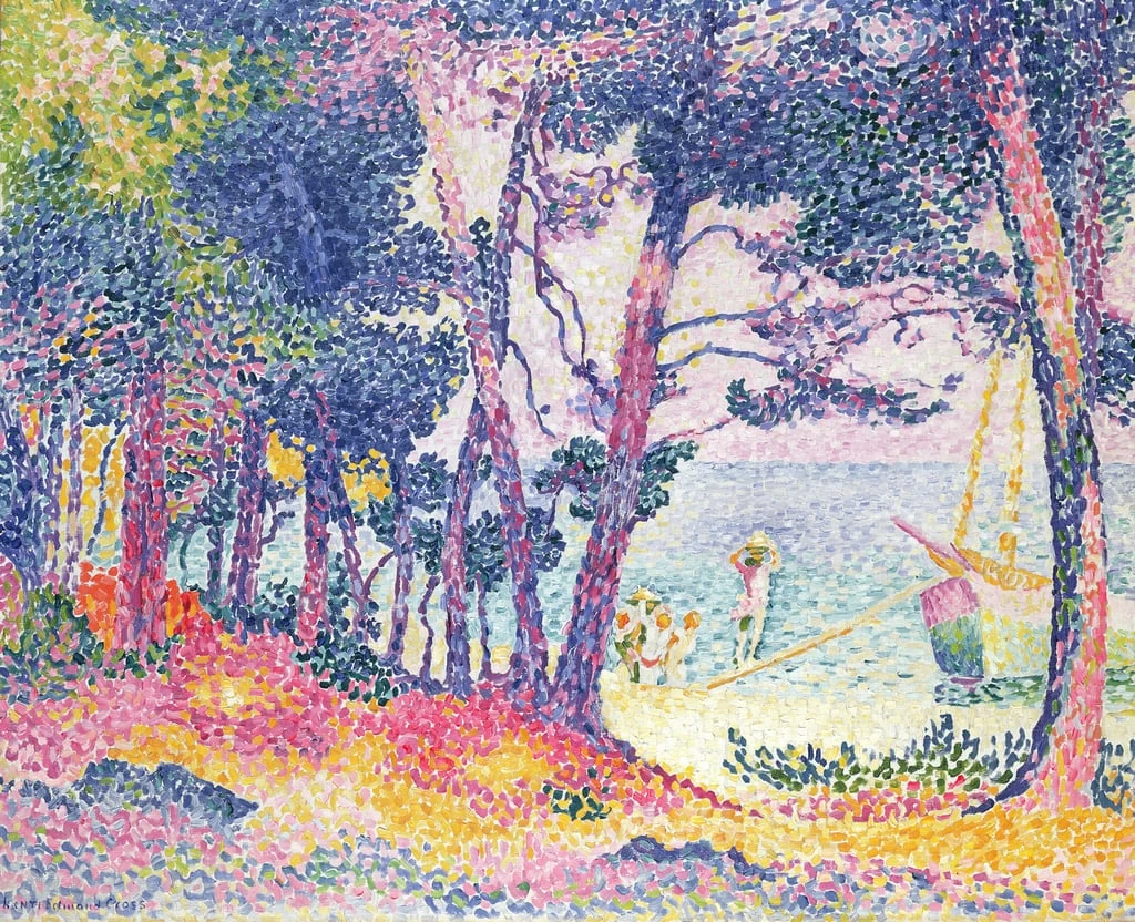 Una pineta, 1906